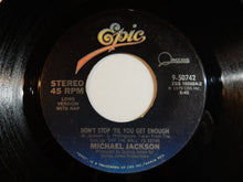 画像をギャラリービューアに読み込む, Michael Jackson - Don't Stop 'Til You Get Enough / I Can't Help It (7inch-Vinyl Record/Used)