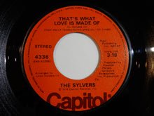 画像をギャラリービューアに読み込む, Sylvers - Hot Line / That's What Love Is Made Of (7inch-Vinyl Record/Used)