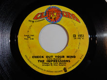 画像をギャラリービューアに読み込む, Impressions - Check Out Your Mind / Can't You See (7inch-Vinyl Record/Used)