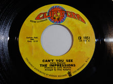 画像をギャラリービューアに読み込む, Impressions - Check Out Your Mind / Can't You See (7inch-Vinyl Record/Used)
