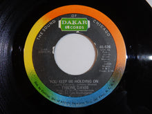 画像をギャラリービューアに読み込む, Tyrone Davis - You Keep Me Holding On / We Got A Love No One Can Deny (7inch-Vinyl Record/Used)
