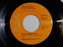 画像をギャラリービューアに読み込む, Friends Of Distinction - Love Or Let Me Be Lonely / This Generation (7inch-Vinyl Record/Used)