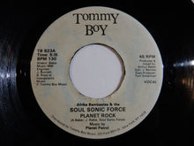 画像をギャラリービューアに読み込む, Afrika Bambaataa & Soulsonic Force - Planet Rock (Vocal) / (Instrumental) (7inch-Vinyl Record/Used)