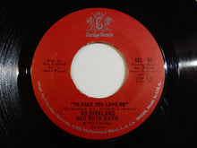 画像をギャラリービューアに読み込む, Bo Kirkland, Ruth Davis - I Feel Love In This Room Tonight / To Make You Love Me (7inch-Vinyl Record/Used)