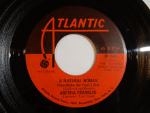 画像をギャラリービューアに読み込む, Aretha Franklin - A Natural Woman (You Make Me Feel Like) / Baby Baby Baby (7inch-Vinyl Record/Used)