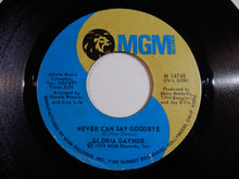 画像をギャラリービューアに読み込む, Gloria Gaynor - Never Can Say Goodbye / We Just Can't Make It (7inch-Vinyl Record/Used)