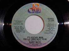 画像をギャラリービューアに読み込む, Barry White - It's Ecstasy When You Lay Down Next To Me / I Never Thought I'd Fall In Love With You (7inch-Vinyl Record/Used)