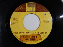 画像をギャラリービューアに読み込む, Marvin Gaye & Tammi Terrell - Good Lovin' Ain't Easy To Come By / Satisfied Feelin' (7inch-Vinyl Record/Used)
