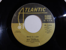 画像をギャラリービューアに読み込む, Ray Charles - What'd I Say (Part 1) / (Part 2) (7inch-Vinyl Record/Used)