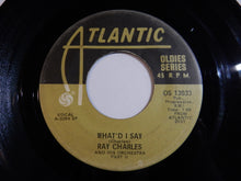 画像をギャラリービューアに読み込む, Ray Charles - What'd I Say (Part 1) / (Part 2) (7inch-Vinyl Record/Used)