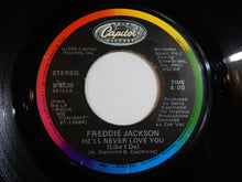 画像をギャラリービューアに読み込む, Freddie Jackson - He'll Never Love You (Like I Do) / I Wanna Say I Love You (7inch-Vinyl Record/Used)
