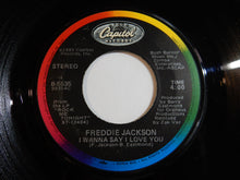 画像をギャラリービューアに読み込む, Freddie Jackson - He'll Never Love You (Like I Do) / I Wanna Say I Love You (7inch-Vinyl Record/Used)
