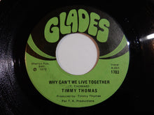 画像をギャラリービューアに読み込む, Timmy Thomas - Why Can't We Live Together / Funky Me (7inch-Vinyl Record/Used)