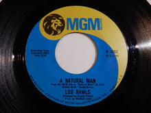 画像をギャラリービューアに読み込む, Lou Rawls - A Natural Man / You Can't Hold On (7inch-Vinyl Record/Used)
