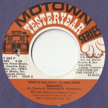 画像をギャラリービューアに読み込む, DeBarge - Rhythm Of The Night / Who's Holding Donna Now (7inch-Vinyl Record/Used)