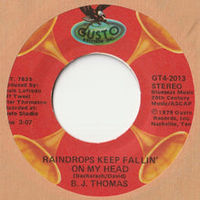 Load image into Gallery viewer, B.J. Thomas - Raindrops Keep Fallin' On My Head / Mighty Clouds Of Joy (7inch-Vinyl Record/Used)