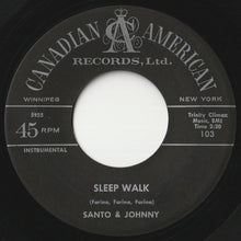 画像をギャラリービューアに読み込む, Santo & Johnny - Sleep Walk / All Night Diner (7inch-Vinyl Record/Used)
