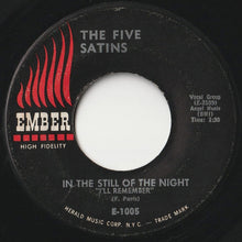 画像をギャラリービューアに読み込む, Five Satins - In The Still Of The Night "I'll Remember" / The Jones Girl (7inch-Vinyl Record/Used)