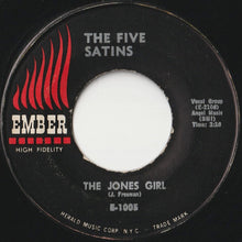 画像をギャラリービューアに読み込む, Five Satins - In The Still Of The Night "I'll Remember" / The Jones Girl (7inch-Vinyl Record/Used)