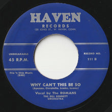 Load image into Gallery viewer, Romans - Honey Love / Why Can't This Be So (7inch-Vinyl Record/Used)