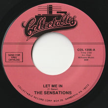 画像をギャラリービューアに読み込む, Sensations - Let Me In / Oh Yes I'll Be True (7inch-Vinyl Record/Used)