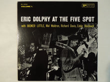 画像をギャラリービューアに読み込む, Eric Dolphy - At The Five Spot, Volume 1 (LP-Vinyl Record/Used)