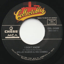 画像をギャラリービューアに読み込む, Marathons / Willie Mabon - Peanut Butter / I Don't Know (7inch-Vinyl Record/Used)