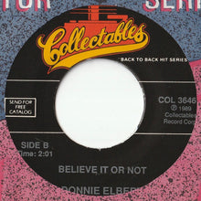 画像をギャラリービューアに読み込む, Donnie Elbert - I Want To Be Loved But Only By You / Believe It Or Not (7inch-Vinyl Record/Used)