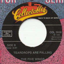 画像をギャラリービューアに読み込む, Van Dykes / Five Wings - The Bells Are Ringing / Teardrops Are Falling (7inch-Vinyl Record/Used)