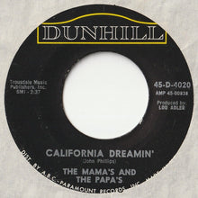 画像をギャラリービューアに読み込む, Mamas & The Papas - California Dreamin' / Somebody Groovy (7inch-Vinyl Record/Used)