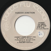 画像をギャラリービューアに読み込む, Tuxedo Junction - Chattanooga Choo Choo / I Didn't Know About You (7inch-Vinyl Record/Used)
