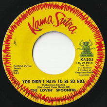 Load image into Gallery viewer, Lovin' Spoonful - You Didn't Have To Be So Nice / My Gal (7inch-Vinyl Record/Used)