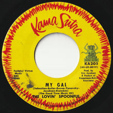 Load image into Gallery viewer, Lovin' Spoonful - You Didn't Have To Be So Nice / My Gal (7inch-Vinyl Record/Used)