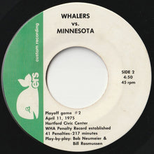 Load image into Gallery viewer, Jack Say - New England Whalers Victory March (Brass Bonanza) / Whalers Vs. Minnesota (Playoff Game #2) (7inch-Vinyl Record/Used)