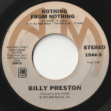 Load image into Gallery viewer, Billy Preston - Nothing From Nothing / My Soul Is A Witness (7inch-Vinyl Record/Used)