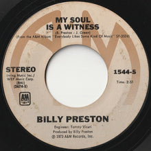 Load image into Gallery viewer, Billy Preston - Nothing From Nothing / My Soul Is A Witness (7inch-Vinyl Record/Used)