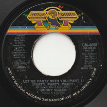 画像をギャラリービューアに読み込む, Bunny Sigler - Let Me Party With You (Party, Party, Party) (Part 1) / (Part 2) (7inch-Vinyl Record/Used)