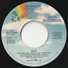 画像をギャラリービューアに読み込む, Guy - Groove Me / (A Cappella) (7inch-Vinyl Record/Used)