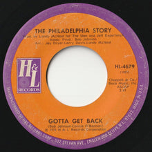 画像をギャラリービューアに読み込む, Philadelphia Story - People Users / Gotta Get Back (7inch-Vinyl Record/Used)