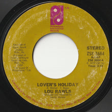 画像をギャラリービューアに読み込む, Lou Rawls - Let Me Be Good To You / Lover's Holiday (7inch-Vinyl Record/Used)