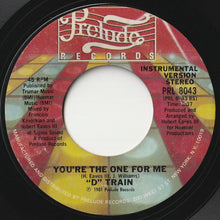 画像をギャラリービューアに読み込む, D-Train - You're The One For Me / (Instrumental) (7inch-Vinyl Record/Used)