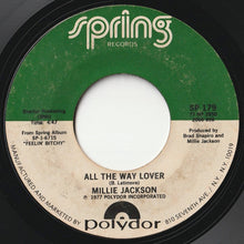 画像をギャラリービューアに読み込む, Millie Jackson - All The Way Lover / Cheatin' Is (7inch-Vinyl Record/Used)