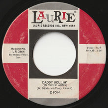 Load image into Gallery viewer, Dion - Abraham, Martin And John / Daddy Rollin' (7inch-Vinyl Record/Used)