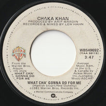 画像をギャラリービューアに読み込む, Chaka Khan - What Cha' Gonna Do For Me / Lover's Touch (7inch-Vinyl Record/Used)