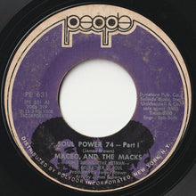 Load image into Gallery viewer, Maceo & The Macks - Soul Power 74 (Part 1) / (Part 2) (7inch-Vinyl Record/Used)