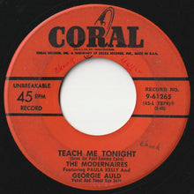 画像をギャラリービューアに読み込む, Modernaires, Georgie Auld - Mood Indigo / Teach Me Tonight (7inch-Vinyl Record/Used)