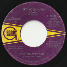 画像をギャラリービューアに読み込む, Temptations - Let Your Hair Down / Ain't No Justice (7inch-Vinyl Record/Used)