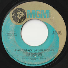 画像をギャラリービューアに読み込む, Osmonds - One Bad Apple / He Ain't Heavy ...He's My Brother (7inch-Vinyl Record/Used)