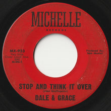 画像をギャラリービューアに読み込む, Dale & Grace - Stop And Think It Over / Bad Luck (7inch-Vinyl Record/Used)