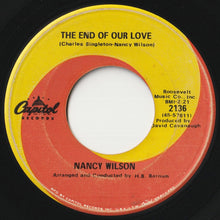 画像をギャラリービューアに読み込む, Nancy Wilson - Face It Girl, It's Over / The End Of Our Love (7inch-Vinyl Record/Used)